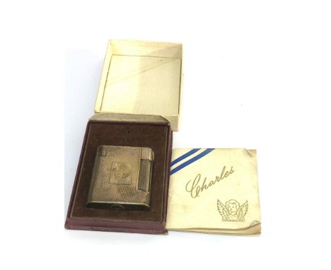 Vintage boxed Charles cigarette lighter 
