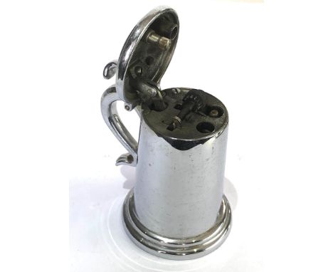 Vintage Dunhill tankard cigarette lighter used condition 