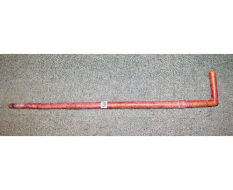 Antique leather bound sword stick