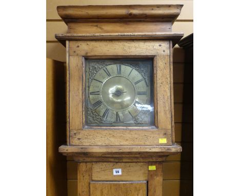 BRASS DIAL LONGCASE CLOCK