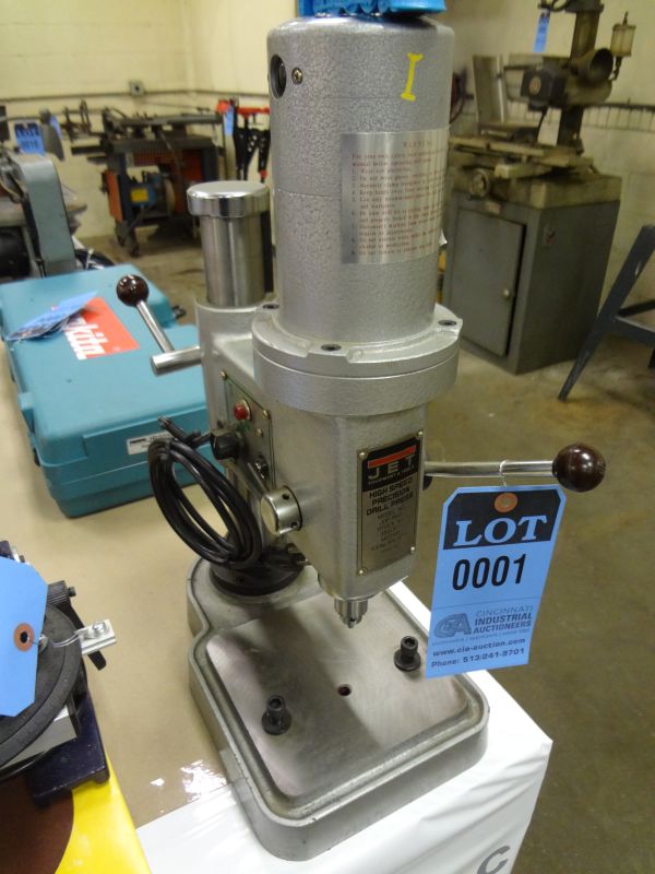 12" JET MODEL JDP11HS HIGH SPEED BENCH PRECISION DRILL PRESS