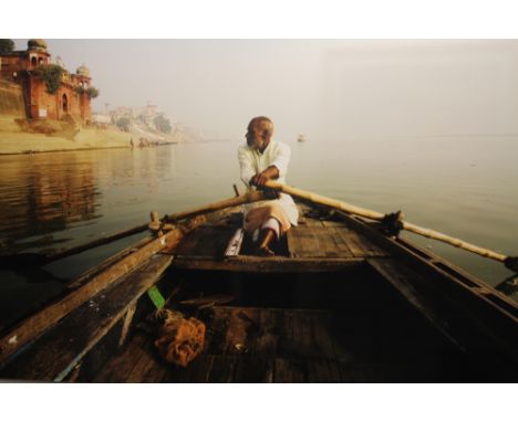 A LARGE CONTEMPORARY PHOTOGRAPHIC PRINT ON ALLOY PANEL 