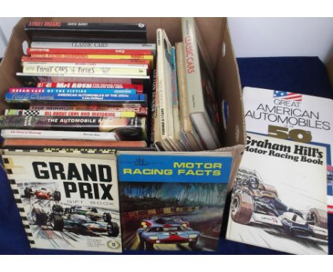 Motoring/Motor Racing, a collection of 30 books & annuals, various ages inc. Ayrton Senna by C. Hilton 1990, McLaren by D. Ny