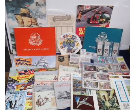 Cigarette & Trade cards, mixed selection, loose, in pockets and albums etc, many different issuer's inc Shell, Typhoo, Barrat