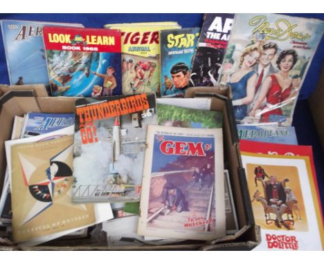Ephemera, a mixed selection mostly 1900's onwards inc comics, (18), various titles 1896-1930's, 30 issues of The Aeroplane ma