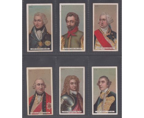 Cigarette cards, 3 sets, Wills, Builders of the Empire, (fair/gd), Allied Army Leaders, (gd/vg) & Ogden's, Leaders of Men (mo