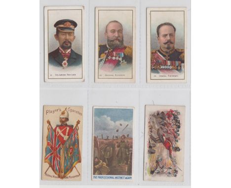 Cigarette cards, a collection of 47 scarce Military cards, odds and part-sets, inc Faulkner's, Our Gallant Grenadiers, (3), S