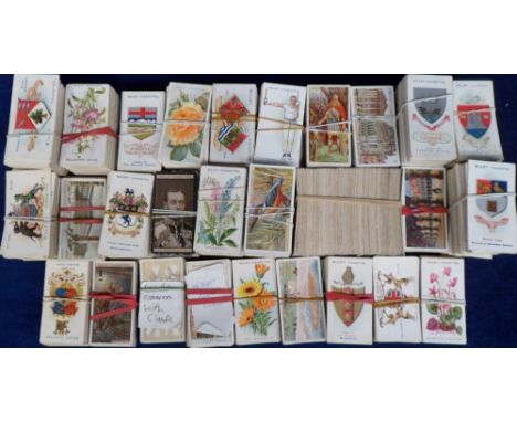 Cigarette cards, Wills, accumulation of approx 2300 pre 1916 part sets in duplication, various series inc First Aid, Aviation