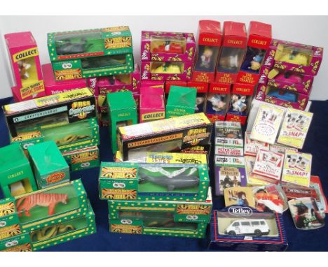 Toys/Collectables, a large quantity of mostly modern giveaway toys including Brooke Bond 'Bump & Go' boxed cars, Tetley Teafo