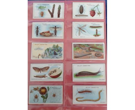 Cigarette cards, Wills, a modern album containing 11 sets, all issued between 1913 & 1915 inc Recruiting Posters, First Aid (