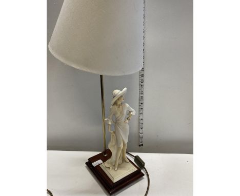 A Art Deco themed table lamp shipping unavailable 