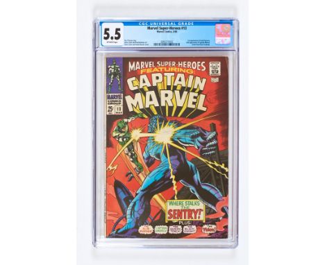 Marvel Super-Heroes 13 (1968). CGC 5.5. Light pence stamp. Off-white pages. No Reserve