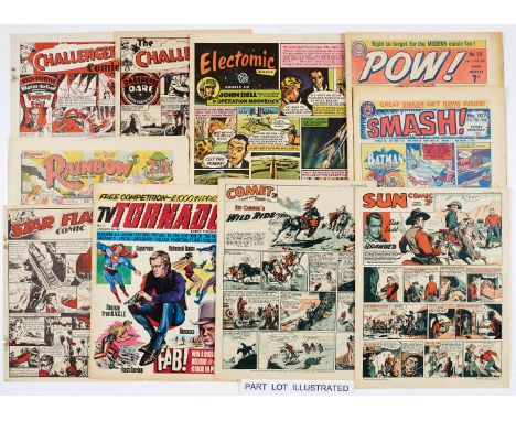 Philmar, PM, Am Press+ (1930s-60s mix). Paget's Bumper Tots n.n., Challenger 1, 2, Cheery Time n.n., Chums 1131 (1914), Comic