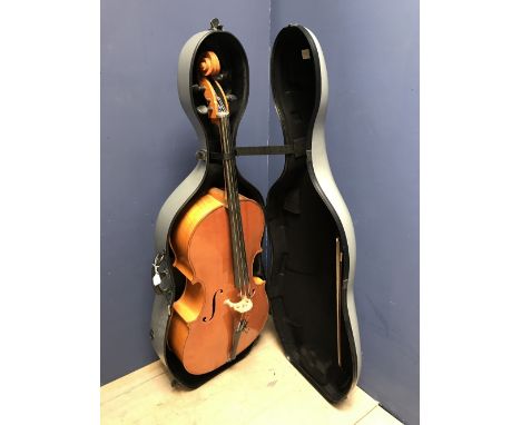 Cello made by Frank Painter Cambridge 1995 in BAM case with bow 