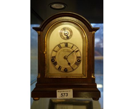 An early 20th century Georgian style bracket clock, Hunt & Roskell Ltd, Old Bond Street 