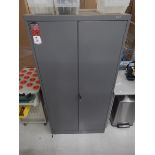 (2) ULINE Storage Cabinet, 36" x 18" x 72"