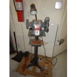 CENTRAL MACHINERY Dual End Pedestal Grinder, s/n 1917-37071, .33 HP, 3560 RPM