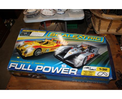 A Scalextric Full Power set, unknown if complete