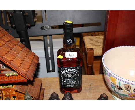 A bottle of Jack Daniels whiskey