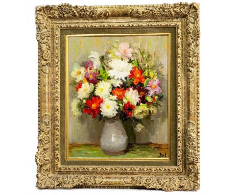 * MARCEL DYF (FRENCH 1899 - 1985), SUMMER BLOOMS oil on canvas, signedframed image size 56cm x 47cm, overall size 82cm x 72cm