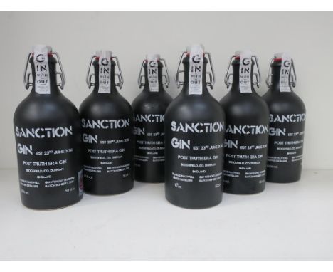 * A Case of Sanction Post Truth Era Gin 6 x 50cl 43% Vol (RRP £222)