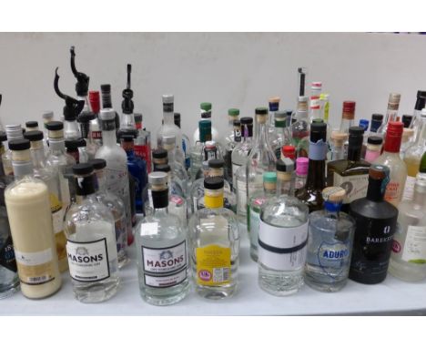 * Eighty- five part- bottles of spirits, predominately gin (85) 