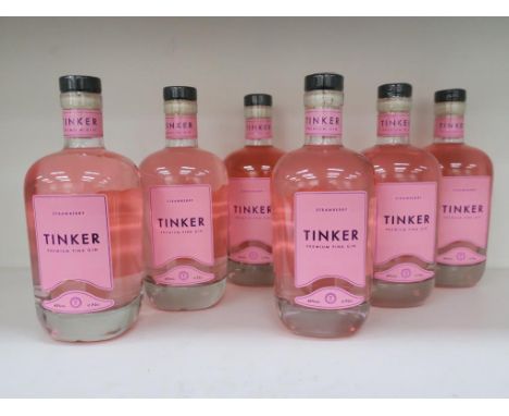 * A Case of Tinker 'Strawberry Premium Pink' Gin (RRP £210) 