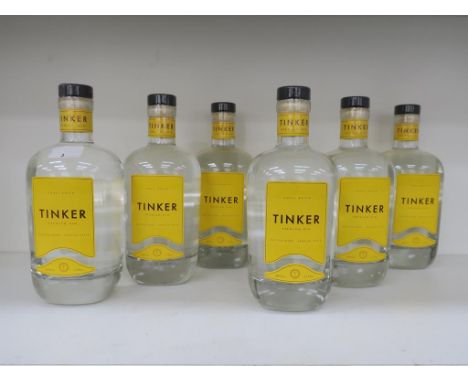 * A Box of Tinker Gin 6 x 70cl 40% Vol (RRP £210)