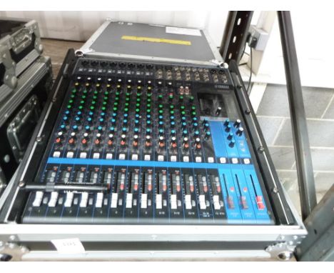 * A Yamaha MG16XU Mixing Console complete with Flight Case