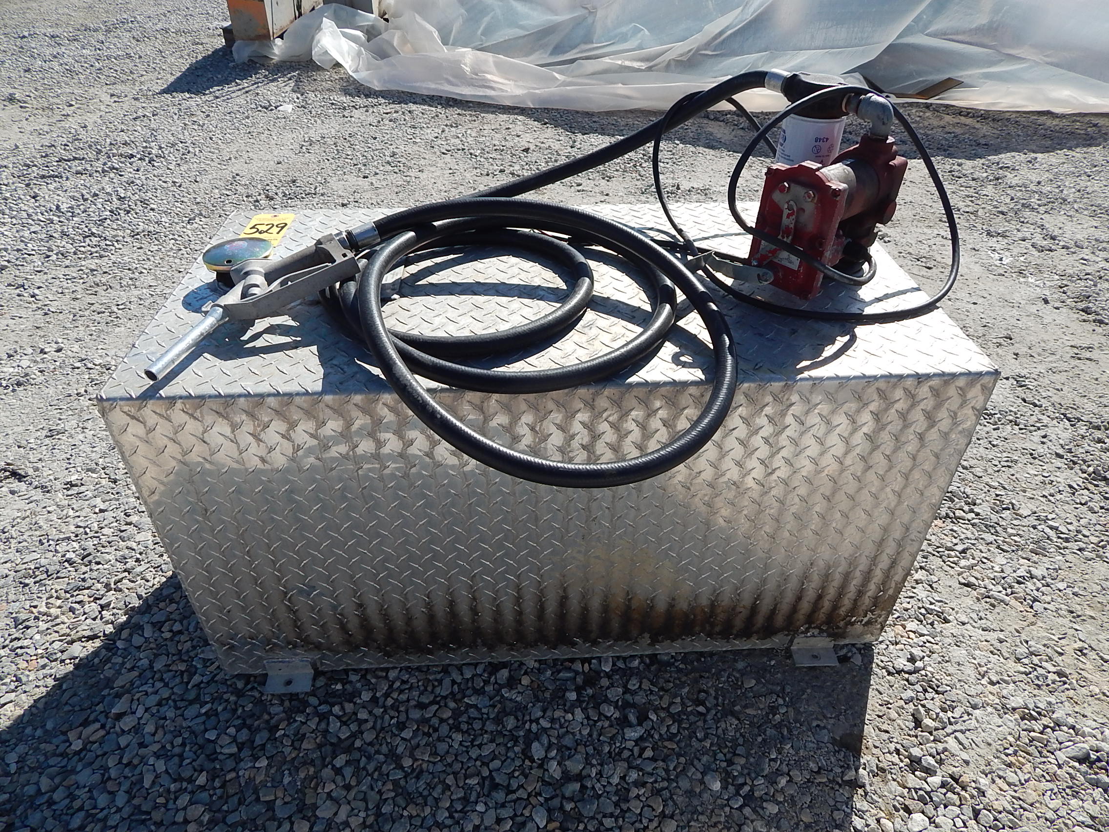 Pickup Truck Bed Fuel Tank with Electric Pump
