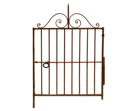 Nailed wrought iron gate, Late 18th century H 145x100 cm    