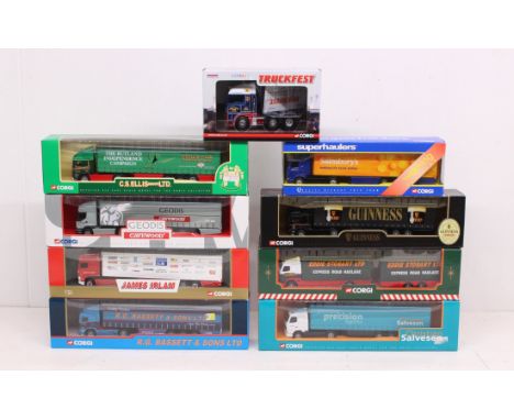 Corgi: A collection of seven boxed Corgi, scale vehicles to comprise: 59559, 59557, CC87003, 59539, 59529, 59516 and 59562. T