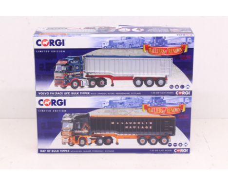 Corgi: A pair of boxed Corgi: Hauliers of Renown, Scale 1:50 vehicles, to comprise: CC14036 ands CC14119. Vehicles all in ver