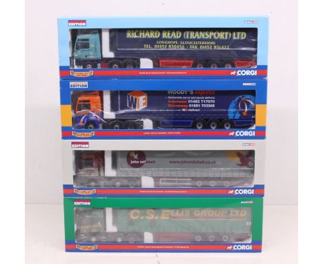 Corgi: A collection of four boxed Corgi: Hauliers of Renown, Limited Edition, Scale 1:50 vehicles to comprise: CC13420, CC137