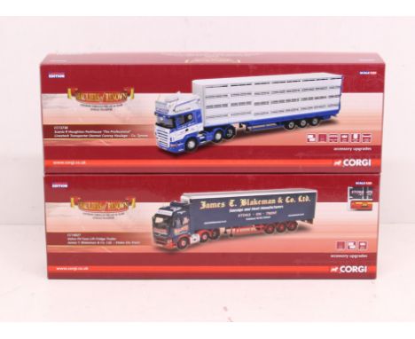 Corgi: A pair of boxed Corgi: Hauliers of Renown, Scale 1:50 vehicles, to comprise: CC13738 and CC14027. Vehicles all in very