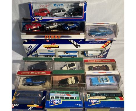 Diecast: A collection of assorted diecast vehicles to include:&nbsp;Corgi Mini Special Editions, Matchbox Dinky Classic Sport