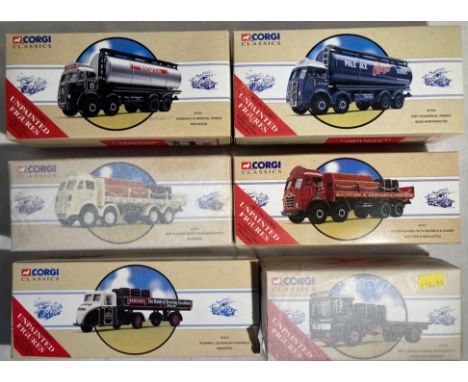 Corgi: A collection of assorted Corgi Classics, Brewery Lorries to include: Foden Scottish &amp; Newcastle 97317, Scammell Sc