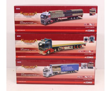 Corgi: A collection of three boxed Corgi: Hauliers of Renown, Scale 1:50 vehicles, to comprise: CC14024, CC14021 and CC14025.