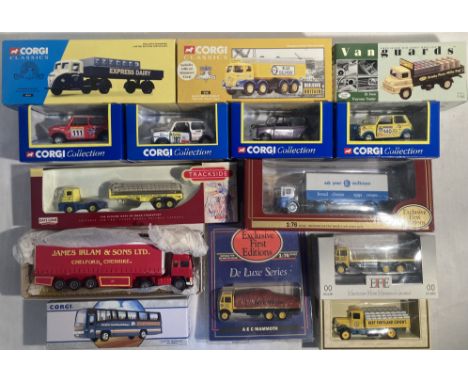 Diecast: A collection of assorted diecast vehicles to include: Corgi, Lledo and EFE diecast vehicles to include: four Mini&rs
