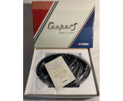 Corgi: A boxed Corgi, Cooper S &lsquo;End of an Era&rsquo; Set. CC99109. In as new condition, still wrapped in factory packag