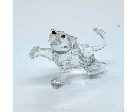 Lead crystal part of the African Wildlife collection and is made from clear crystal with jet crystal eyes and nose. Swarovski