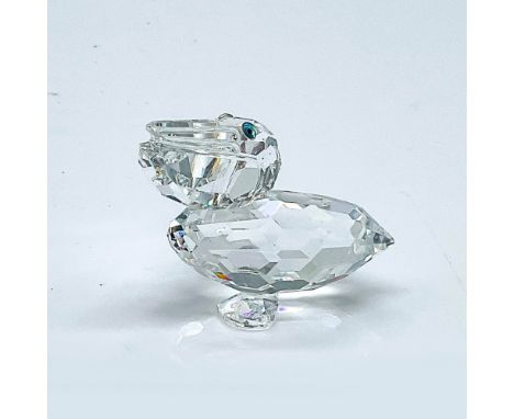 Lead crystal part of the Feathered Friends series and is made from clear crystal with colored crystal eyes. Swarovski etched 