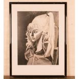 Kujau Nachlass, Picasso “Portrait of Sylvette"