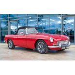 1972 MG B Roadster 1798 cc convertible