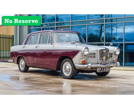 1970 Wolseley 16/601622cc 4 door saloon

No Reserve

Registration: BPJ436H
Chassis: WHS382375M
Odometer: 62,797
Tranmission: 