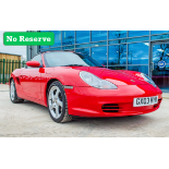 2003 Porsche Boxster 2687cc 2 door convertible
