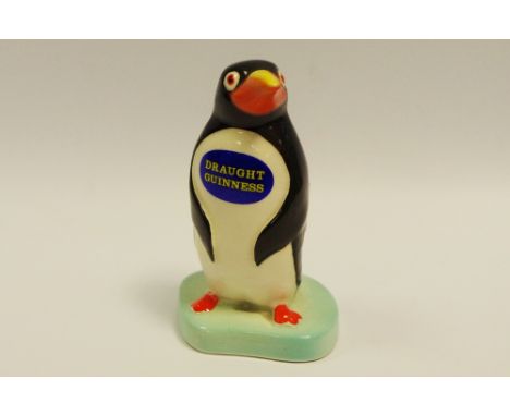 Advertisement - a Carltonware 'Draught Guinness' penguin, printed marks to base, impressed 2705 10cm tall c.1960