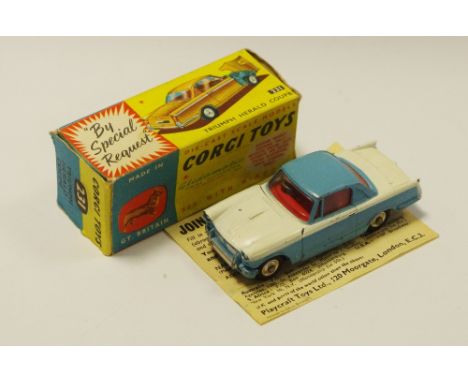 Corgi 231, Triumph Herald Coupe, boxed