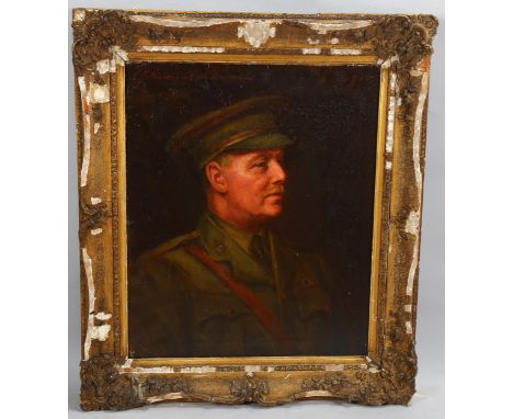 Charles Goldsborough Anderson (1865 - 1936), portrait of Earl Douglas Haig, signed and dated 1915, 60cm x 50cm, framed1 small