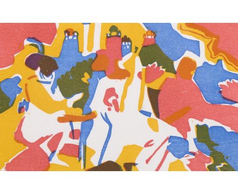 Wassily Kandinsky, Oriental landscape, woodcut print with K Special Edition authorised by Madame Kandinsky with certificate v